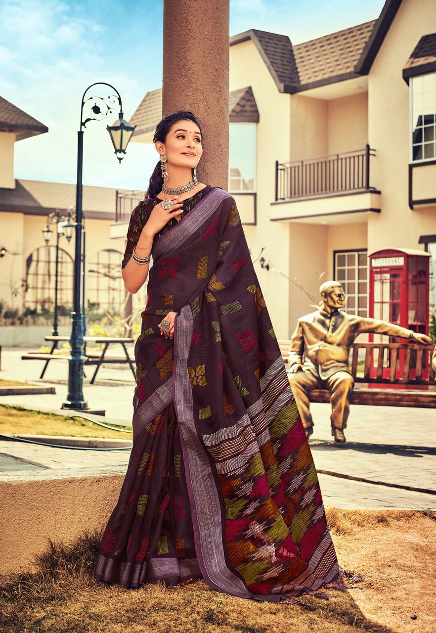 Stylewell Anupama 4 Fancy Ethnic Wear Wholesale Designer Printed Sarees Catalog